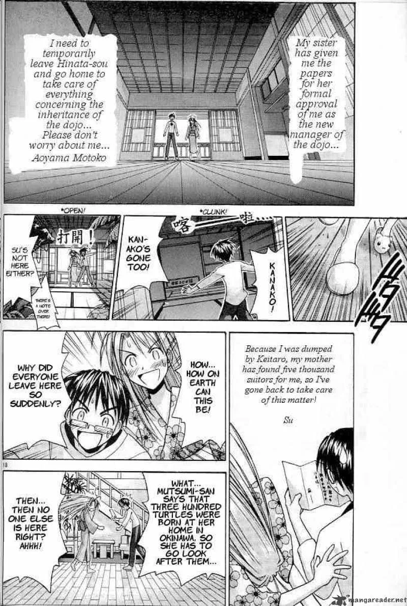 Love Hina Chapter 118 page 18