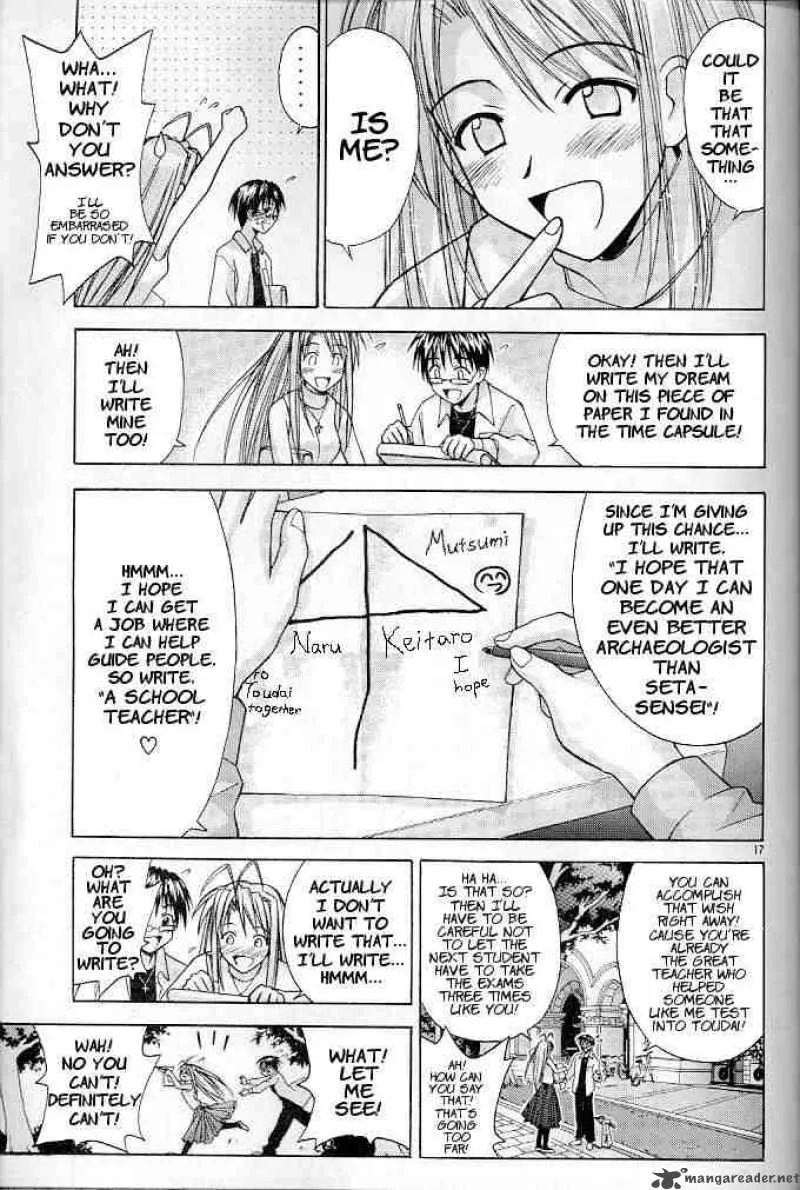 Love Hina Chapter 121 page 17