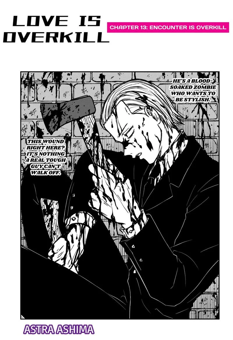 Love Is Overkill Chapter 13 page 1