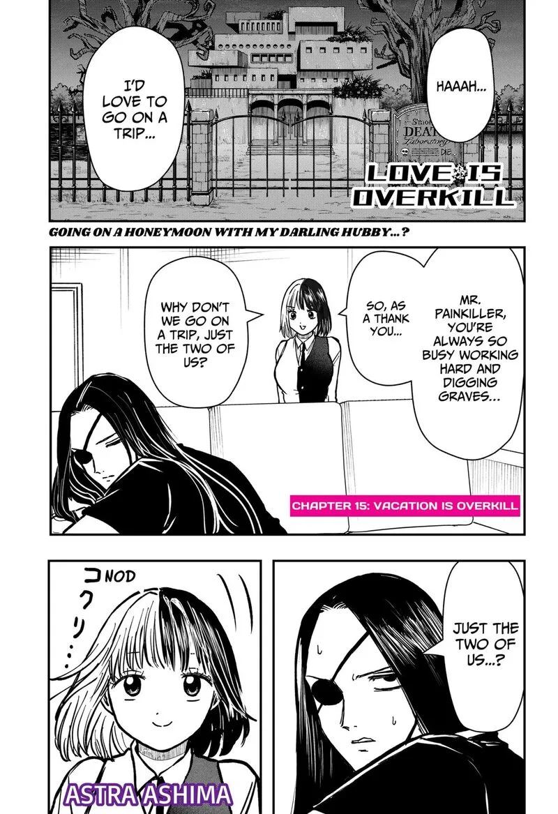 Love Is Overkill Chapter 15 page 1