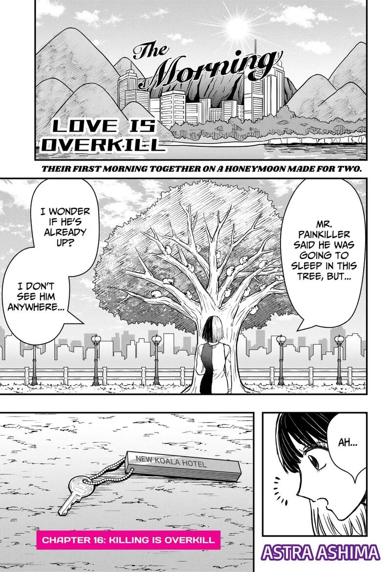 Love Is Overkill Chapter 16 page 1