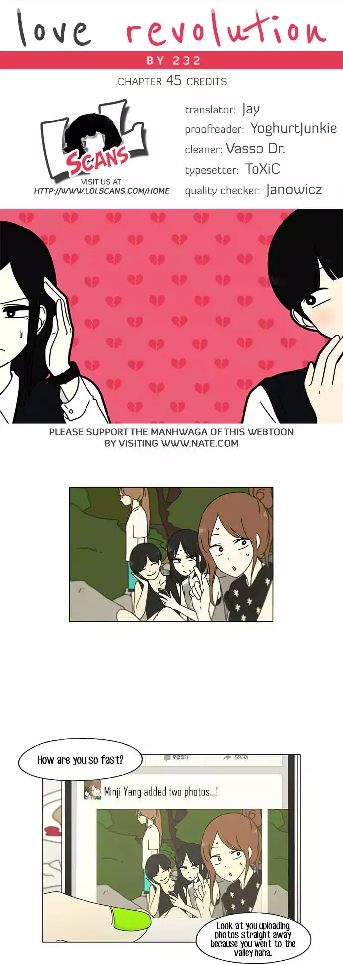 Love Revolution Chapter 45 page 1