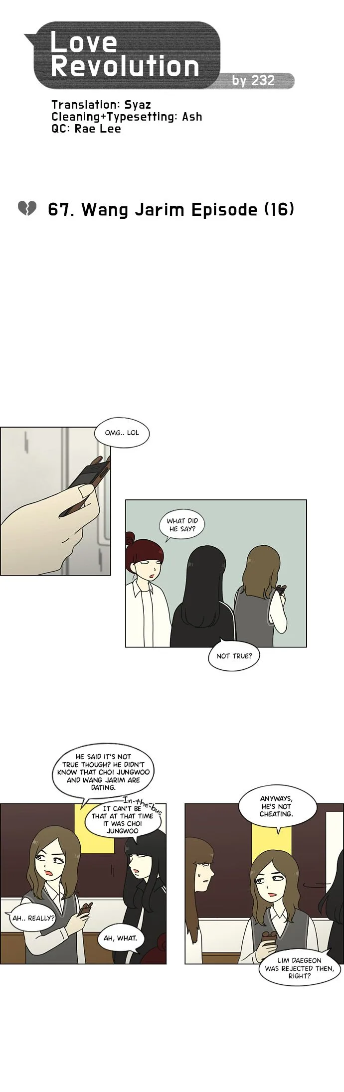 Love Revolution Chapter 67 page 8