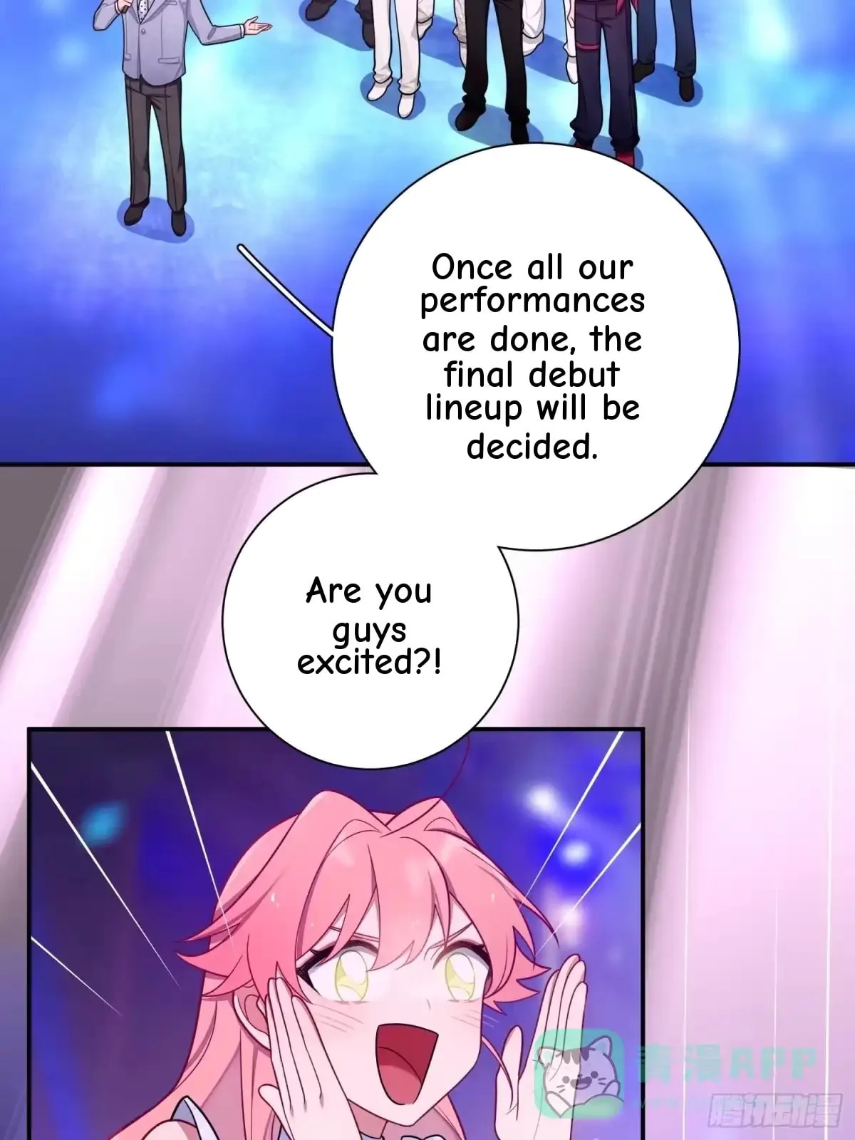Love's Out, Boy Band Fandom's In Chapter 102 page 46