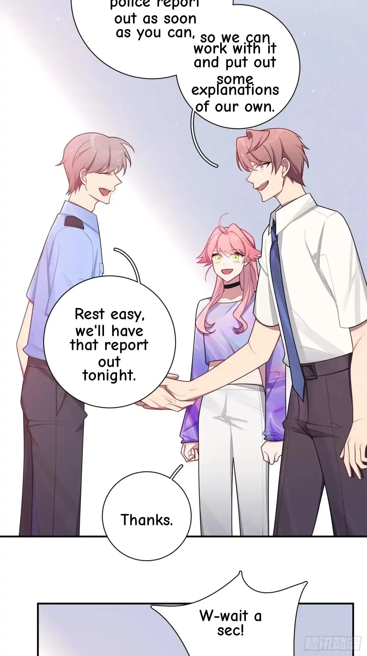 Love's Out, Boy Band Fandom's In Chapter 69 page 8