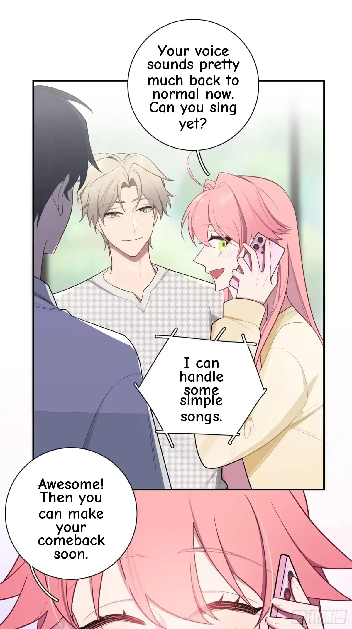 Love's Out, Boy Band Fandom's In Chapter 71 page 35