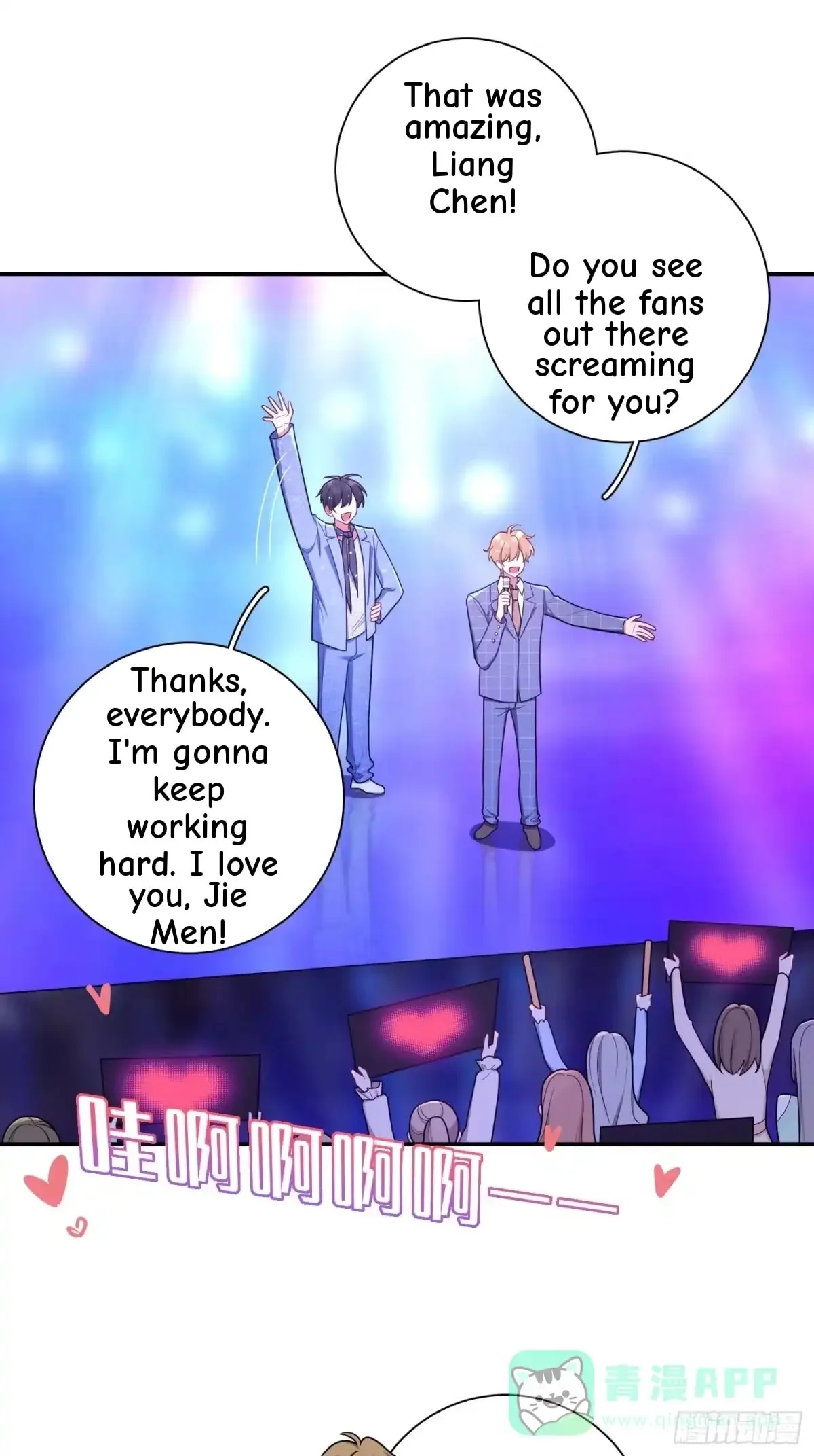 Love's Out, Boy Band Fandom's In Chapter 83 page 11