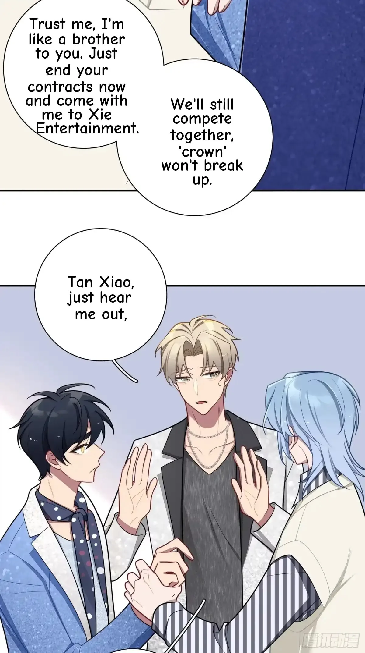 Love's Out, Boy Band Fandom's In Chapter 84 page 14