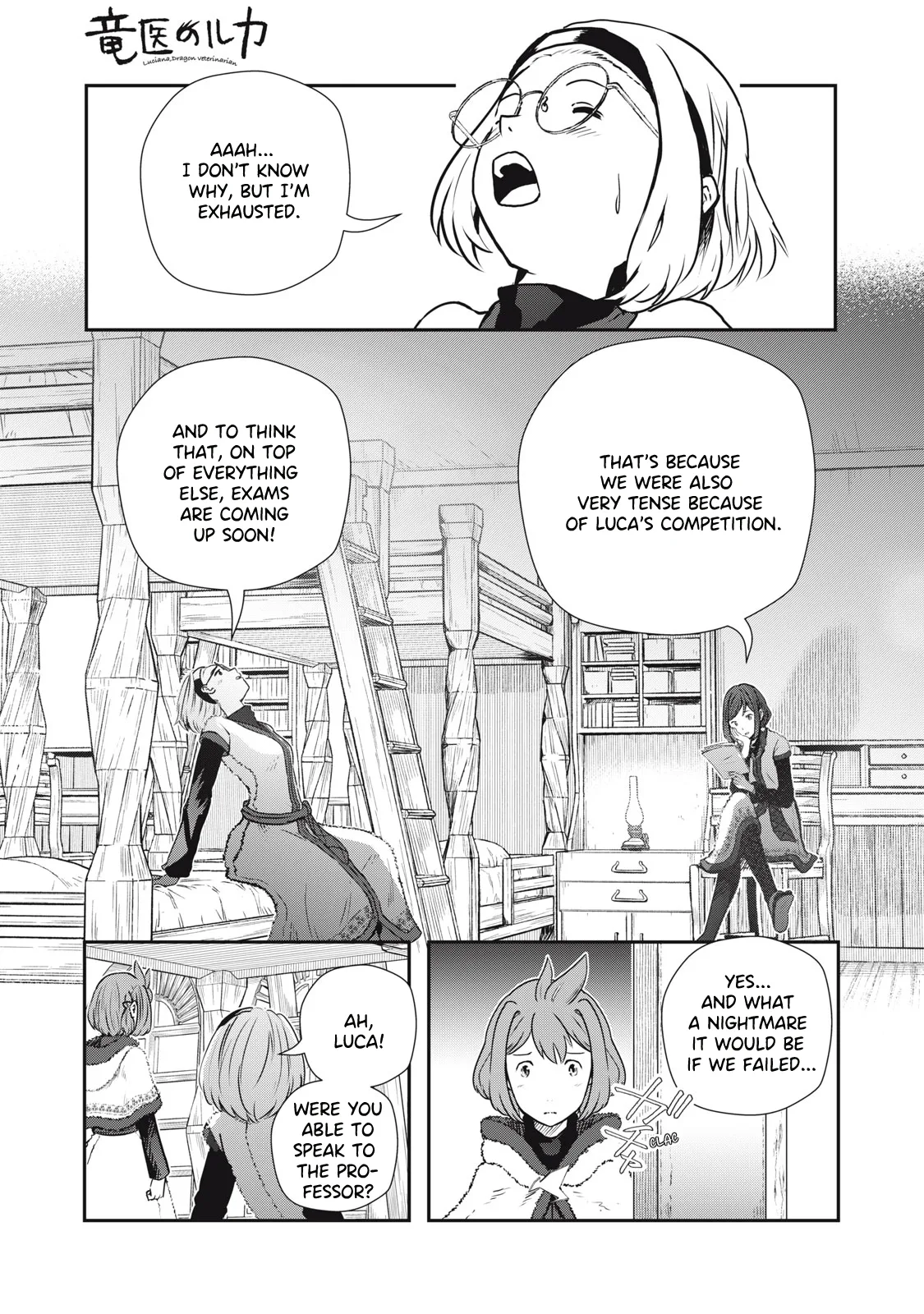 Luca the Dragon Vet Chapter 15 page 1