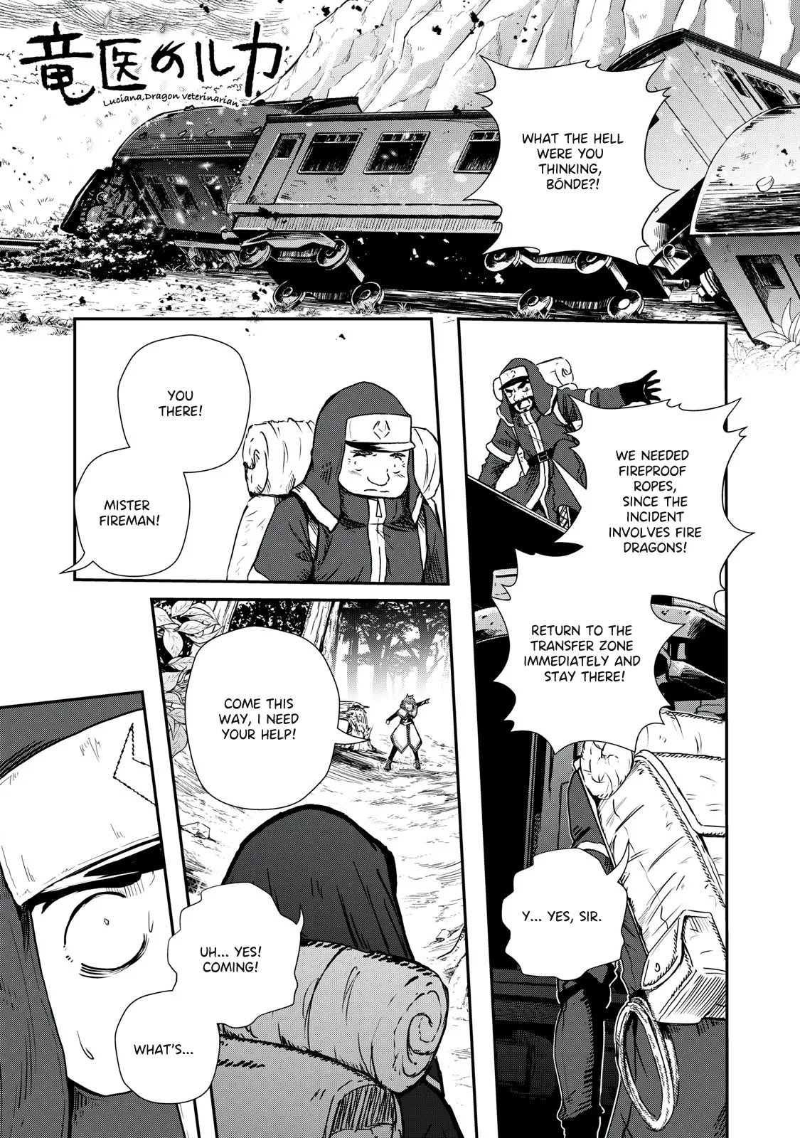 Luca the Dragon Vet Chapter 6 page 1