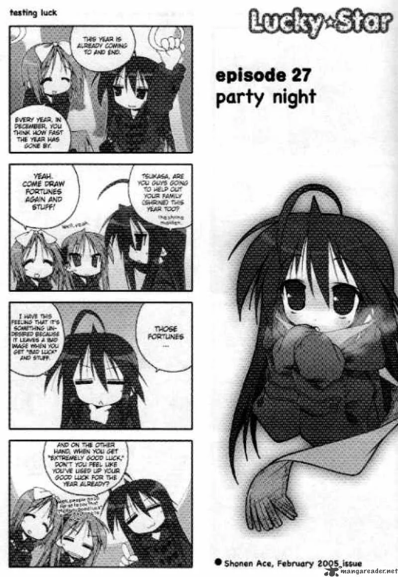 Lucky Star Chapter 27 page 1