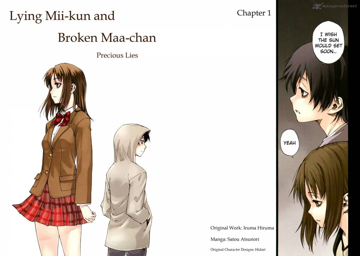 Lying Mii-kun and Broken Maa-chan: Precious Lies Chapter 1 page 4