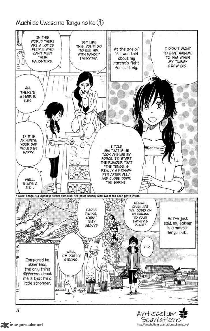 Machi de Uwasa no Tengu no Ko Chapter 1 page 8