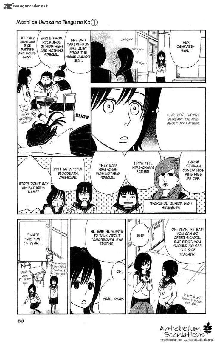 Machi de Uwasa no Tengu no Ko Chapter 3 page 5