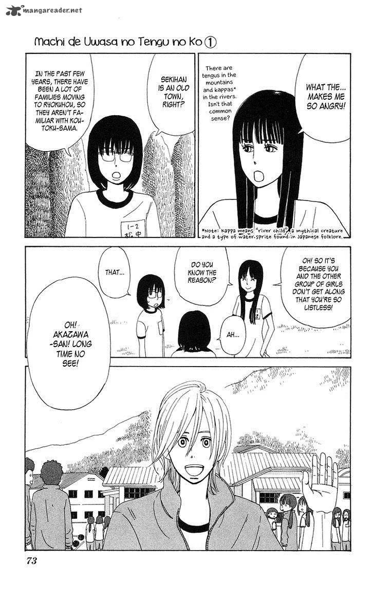Machi de Uwasa no Tengu no Ko Chapter 4 page 8