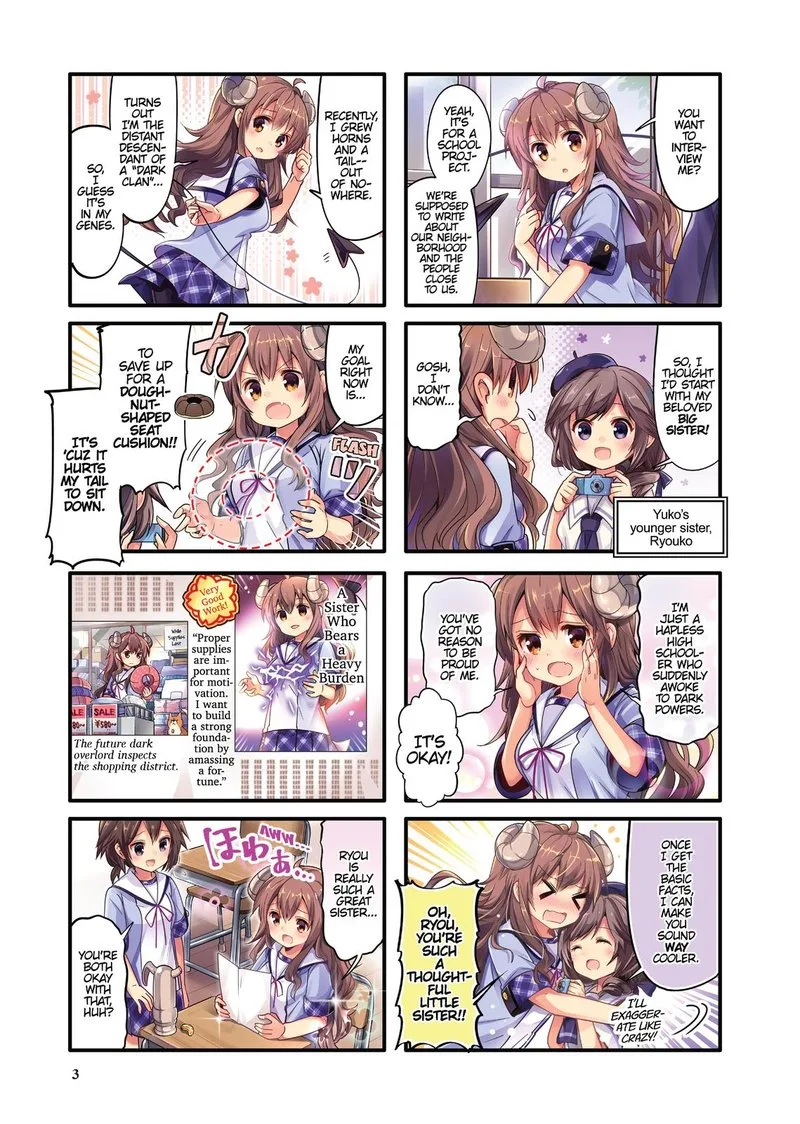 Machikado Mazoku Chapter 0 page 4
