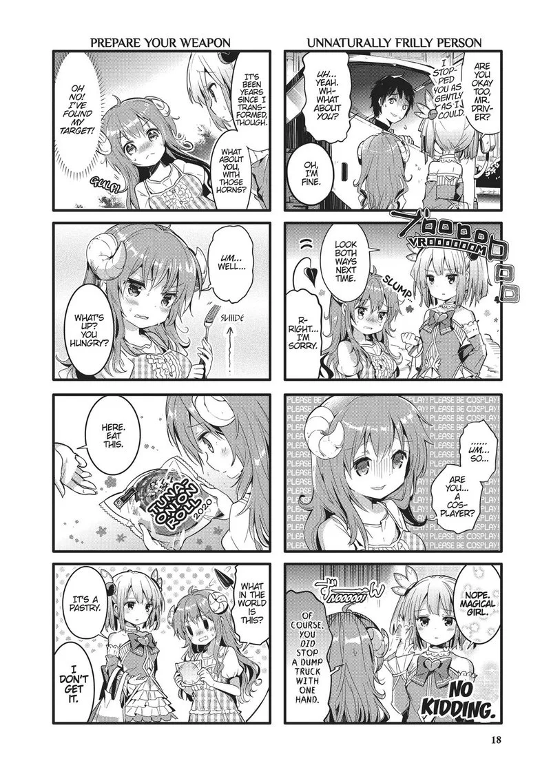 Machikado Mazoku Chapter 1 page 8