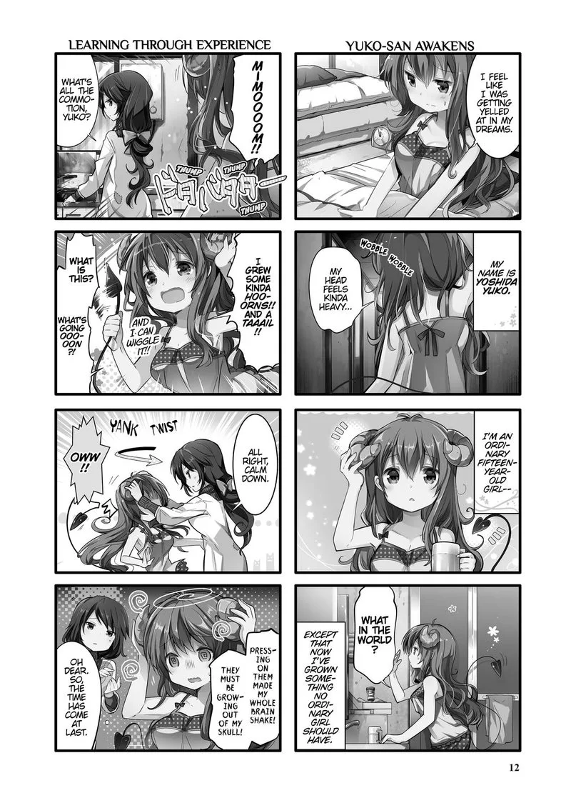 Machikado Mazoku Chapter 1 page 2