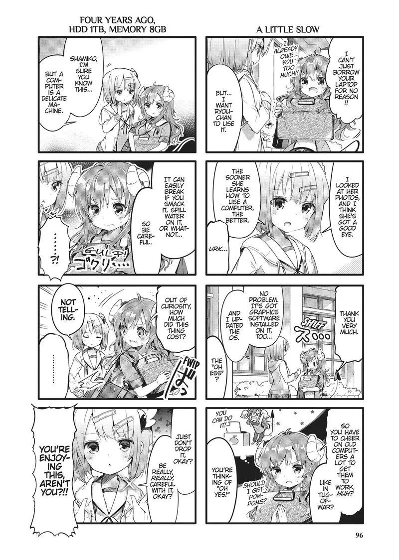 Machikado Mazoku Chapter 10 page 2