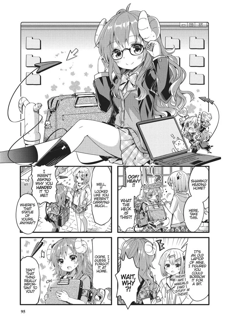 Machikado Mazoku Chapter 10 page 1