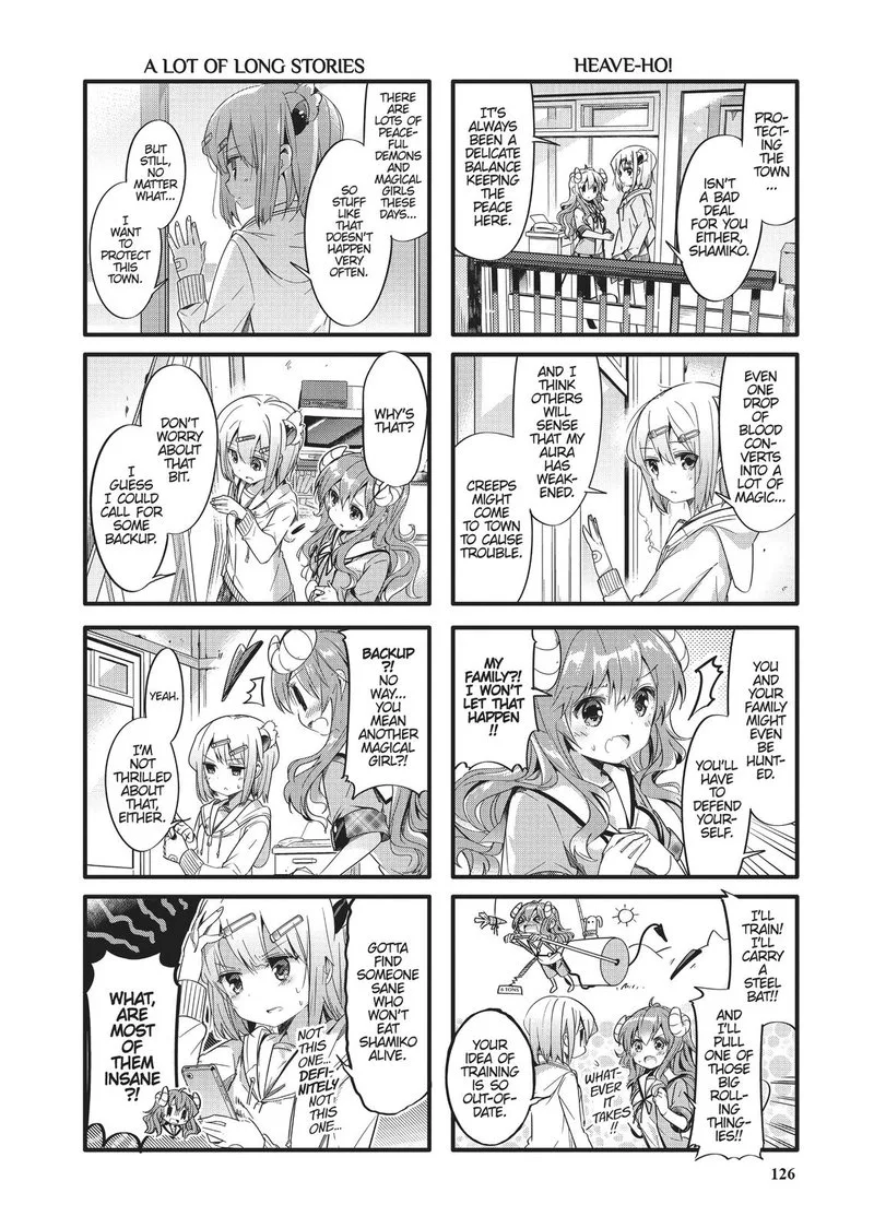 Machikado Mazoku Chapter 13 page 8