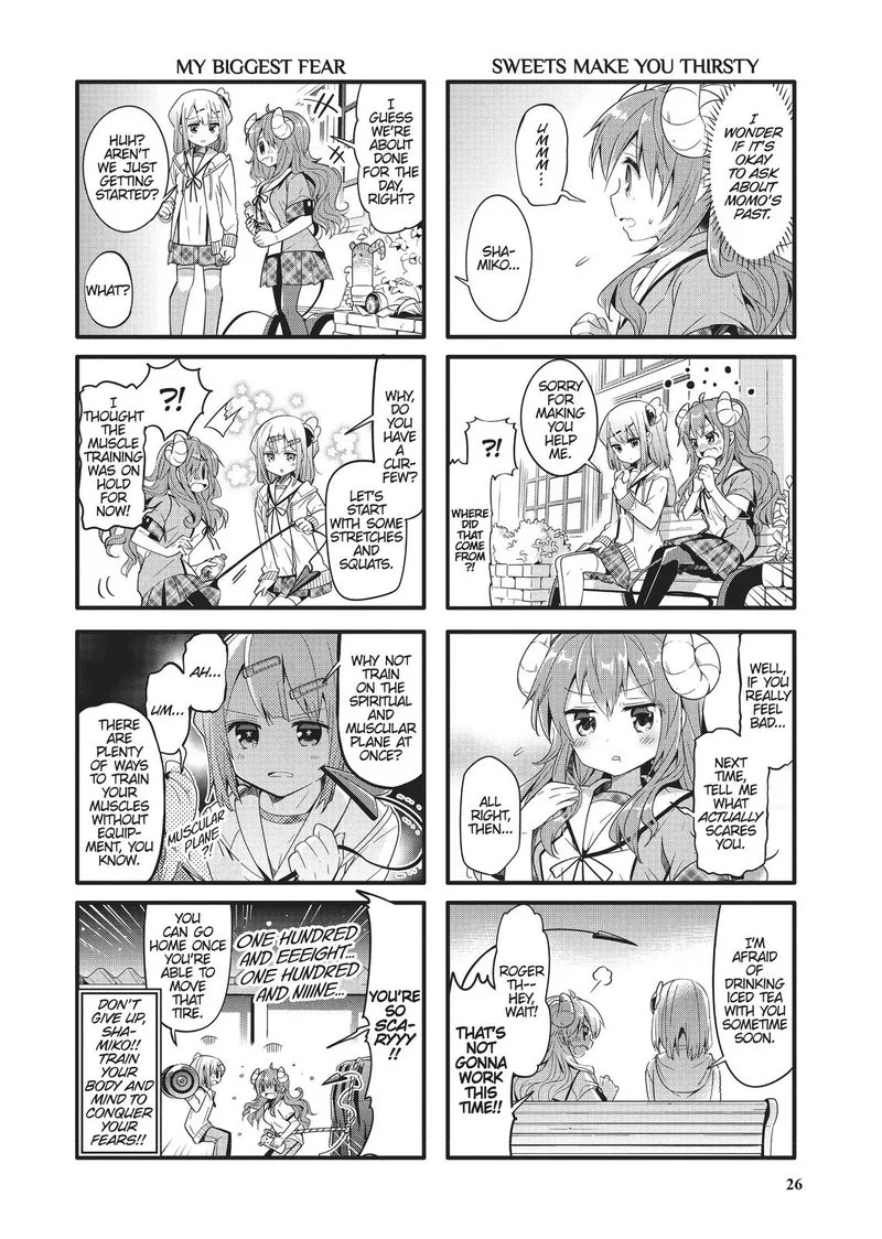 Machikado Mazoku Chapter 15 page 8