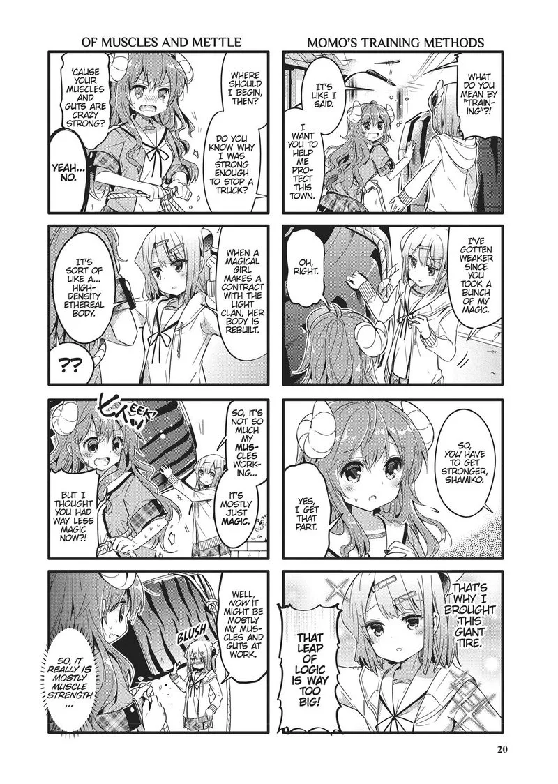 Machikado Mazoku Chapter 15 page 2