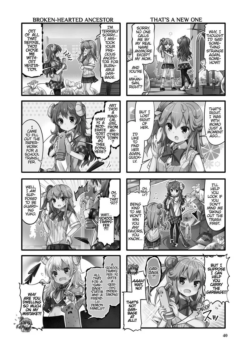 Machikado Mazoku Chapter 17 page 2