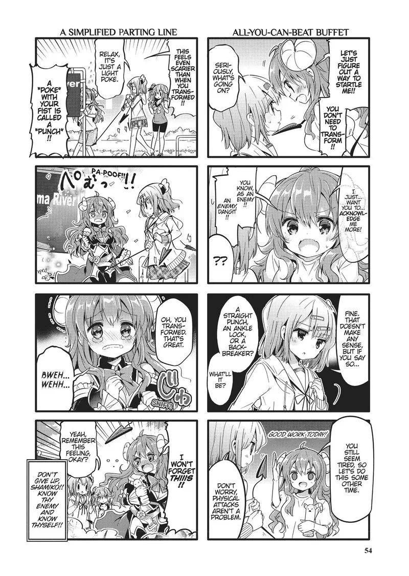 Machikado Mazoku Chapter 18 page 8