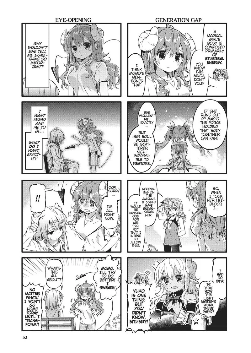 Machikado Mazoku Chapter 18 page 7