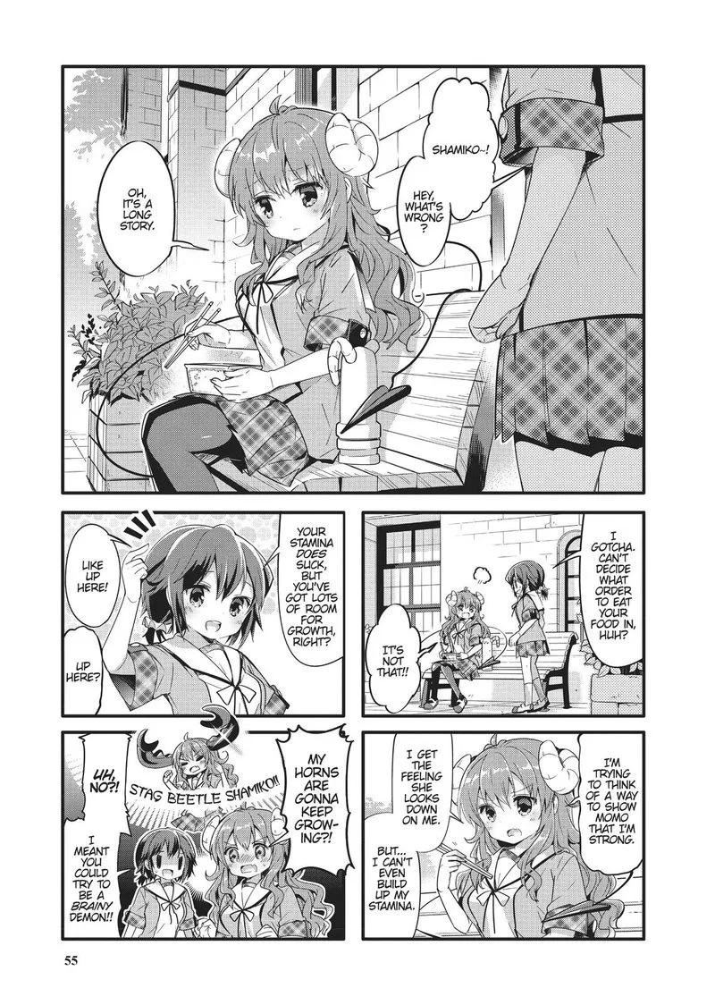 Machikado Mazoku Chapter 19 page 1