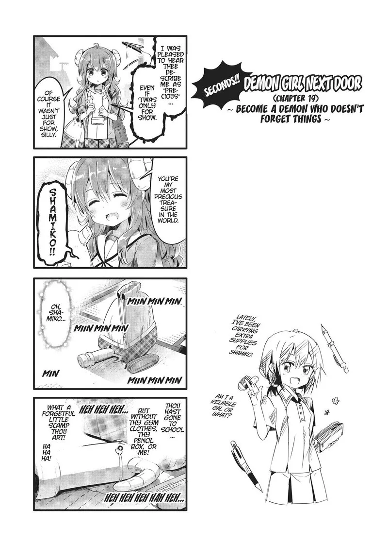 Machikado Mazoku Chapter 19 page 10