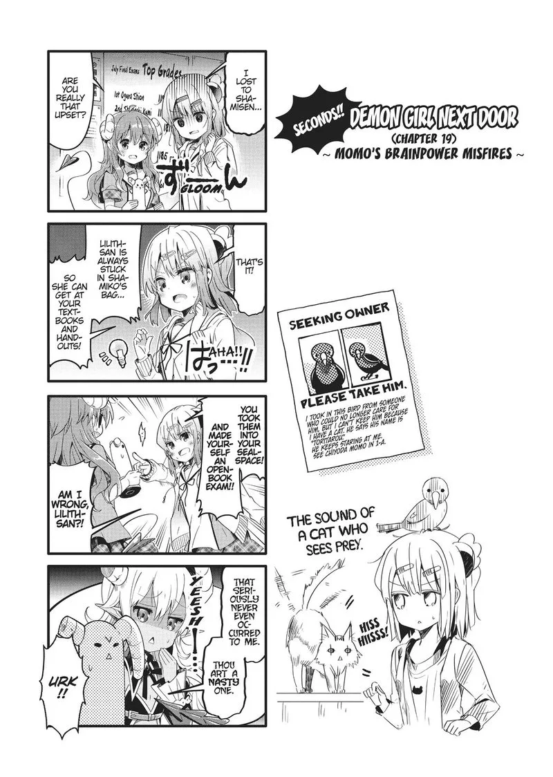 Machikado Mazoku Chapter 19 page 9