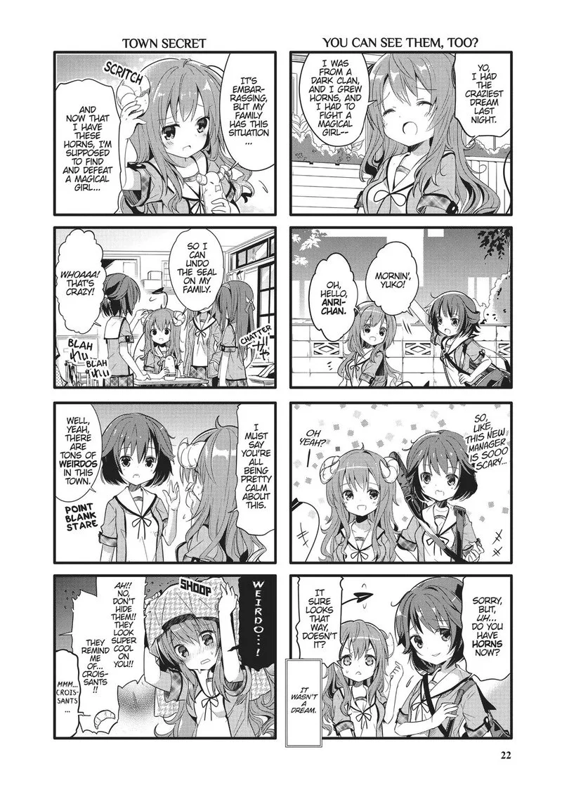 Machikado Mazoku Chapter 2 page 2