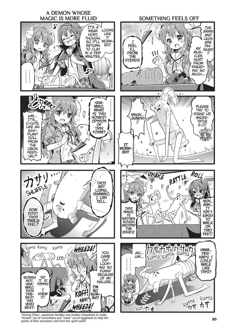 Machikado Mazoku Chapter 21 page 6