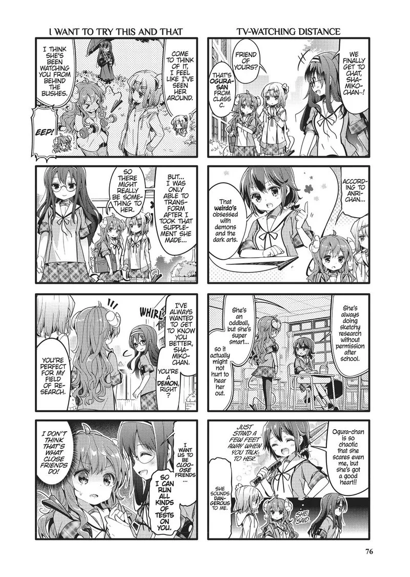 Machikado Mazoku Chapter 21 page 2