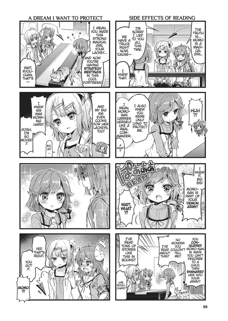 Machikado Mazoku Chapter 22 page 4