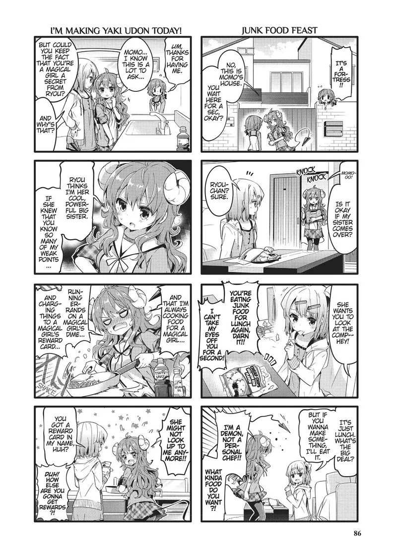 Machikado Mazoku Chapter 22 page 2
