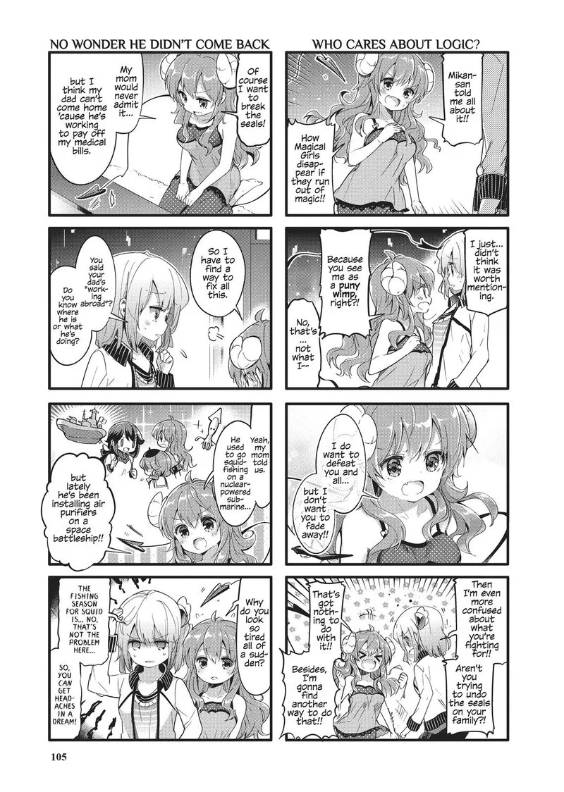 Machikado Mazoku Chapter 24 page 3