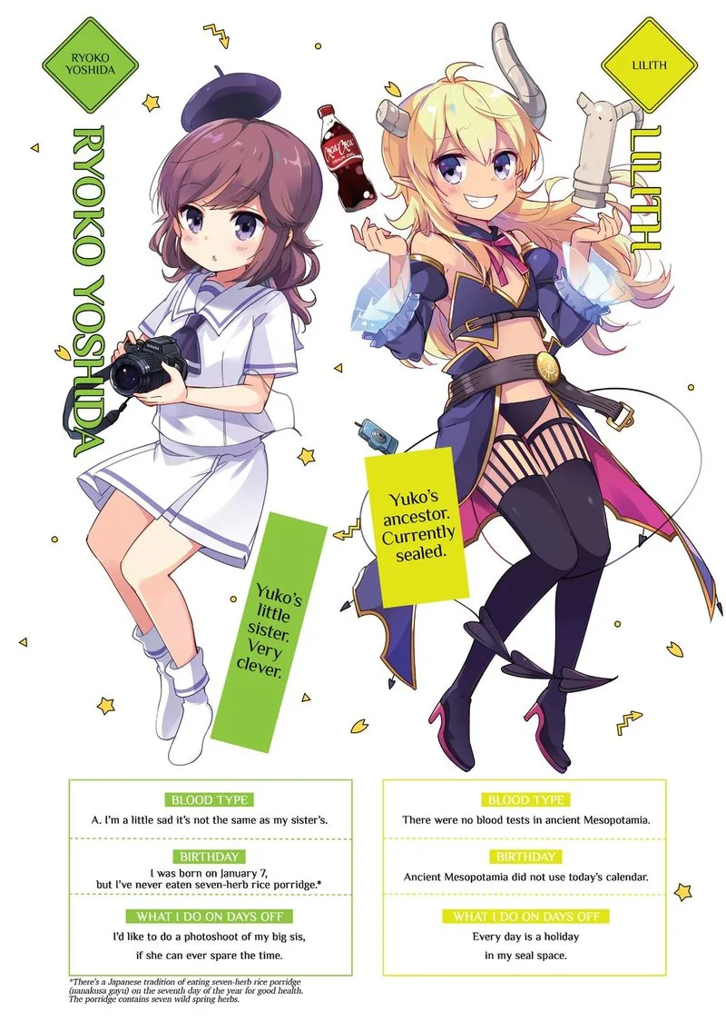 Machikado Mazoku Chapter 26.5 page 7