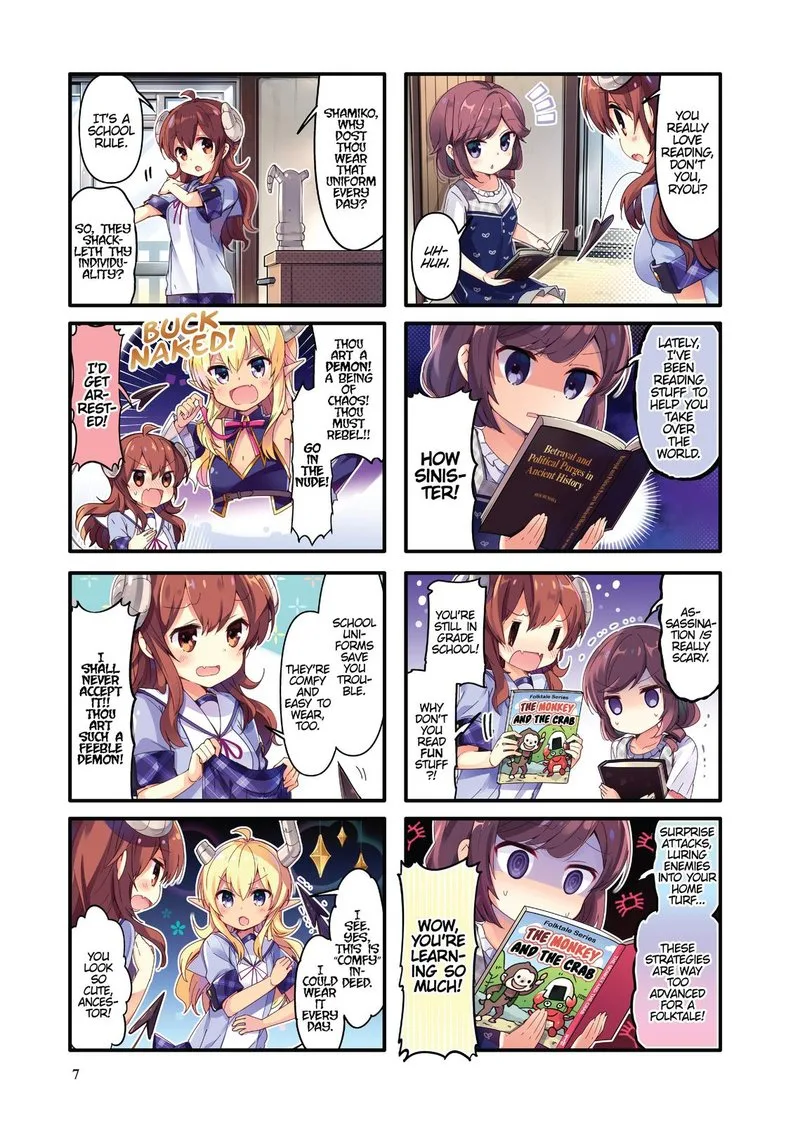 Machikado Mazoku Chapter 26.5 page 8