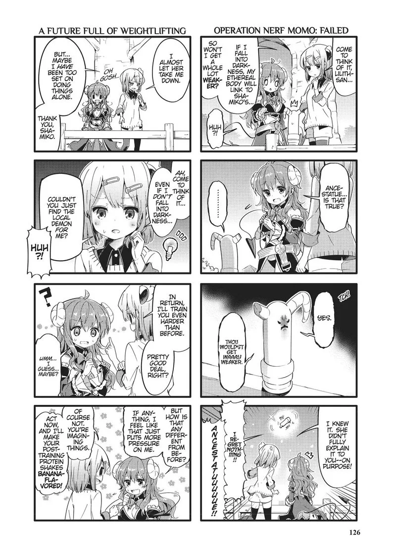 Machikado Mazoku Chapter 26 page 8