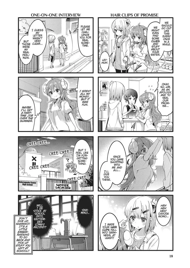 Machikado Mazoku Chapter 27 page 8