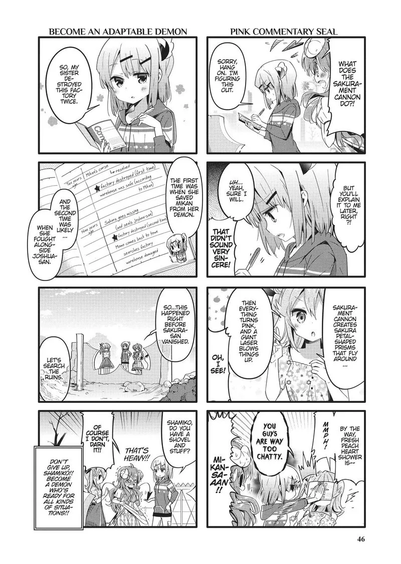 Machikado Mazoku Chapter 30 page 8