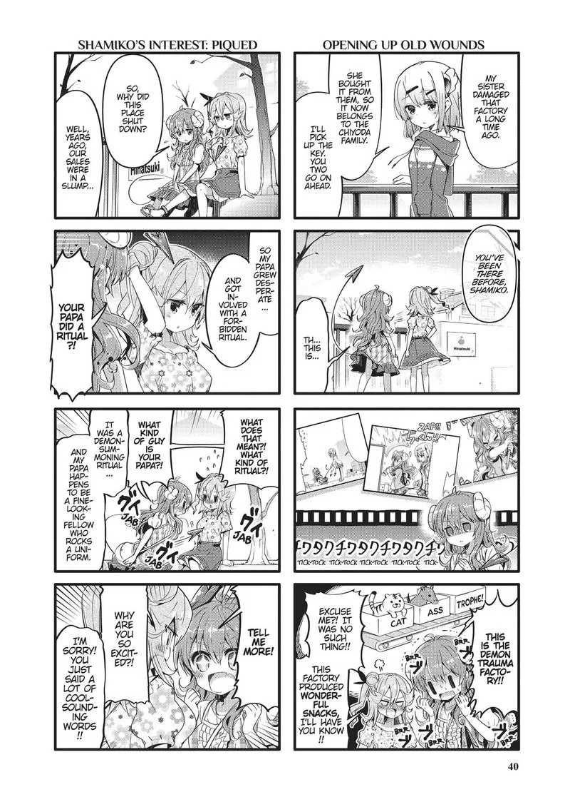 Machikado Mazoku Chapter 30 page 2