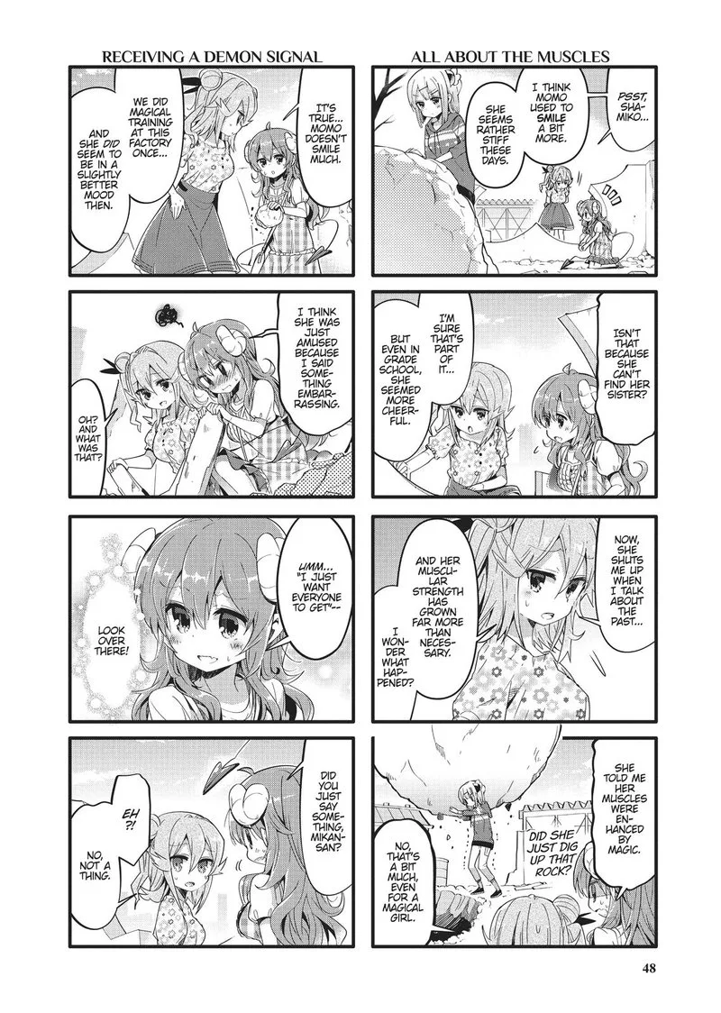 Machikado Mazoku Chapter 31 page 2