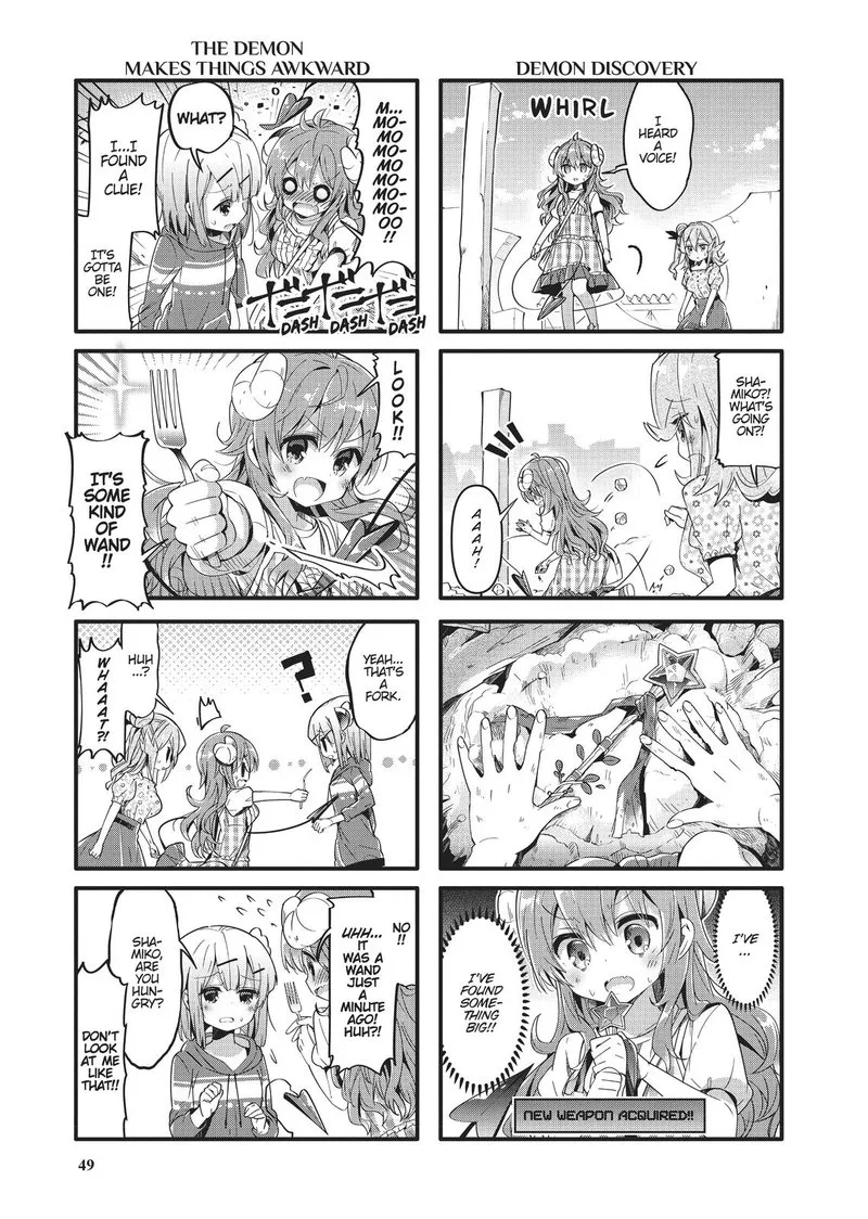 Machikado Mazoku Chapter 31 page 3