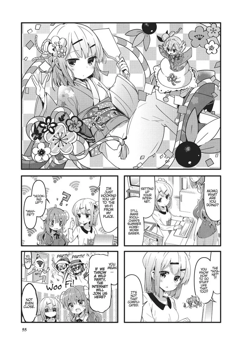 Machikado Mazoku Chapter 32 page 1