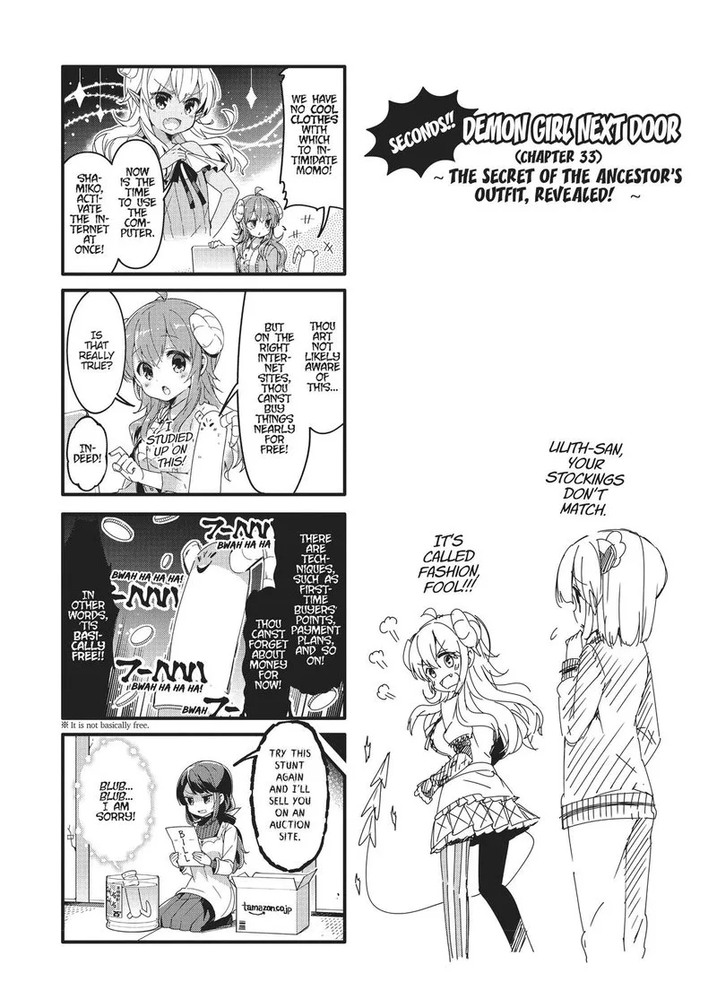 Machikado Mazoku Chapter 33 page 10