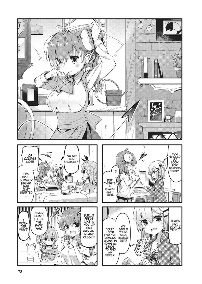 Machikado Mazoku Chapter 34 page 1